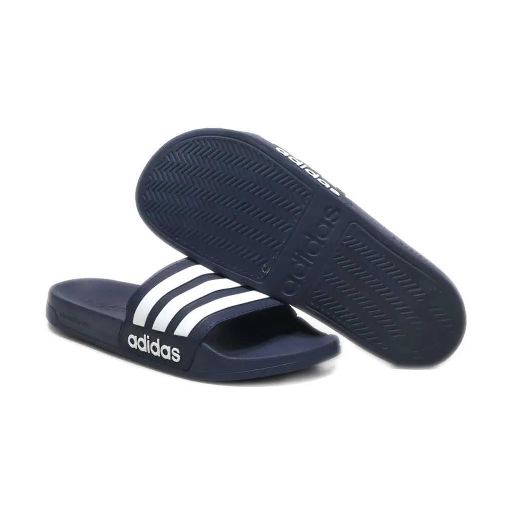 Adidas Adilette Sliders Fabric Blue Colour For Men