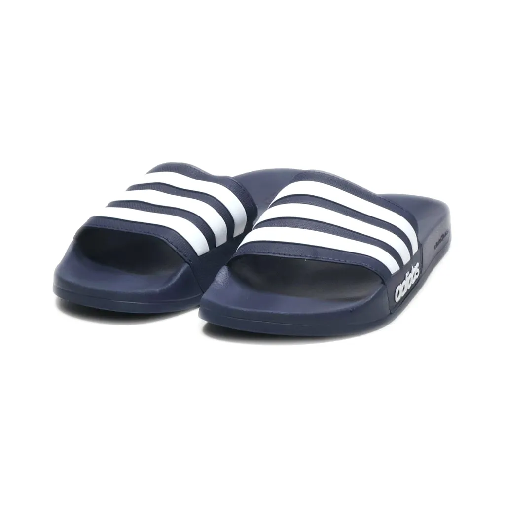 Adidas Adilette Sliders Fabric Blue Colour For Men