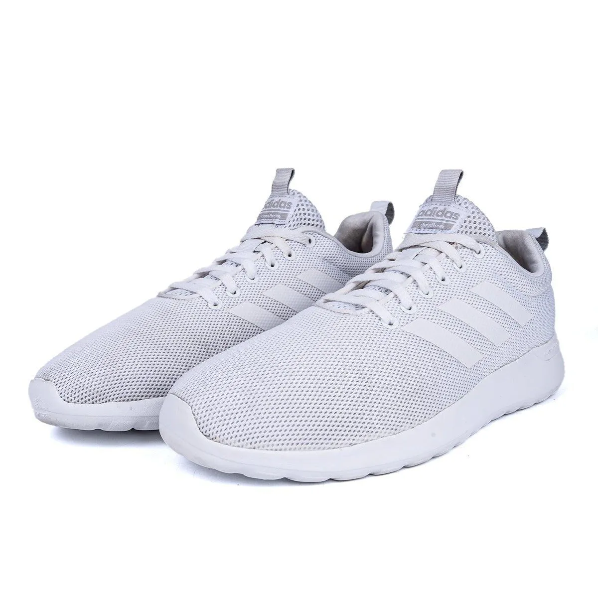 Adidas Lite Racer Sport Shoes Fabric White Colour For Men