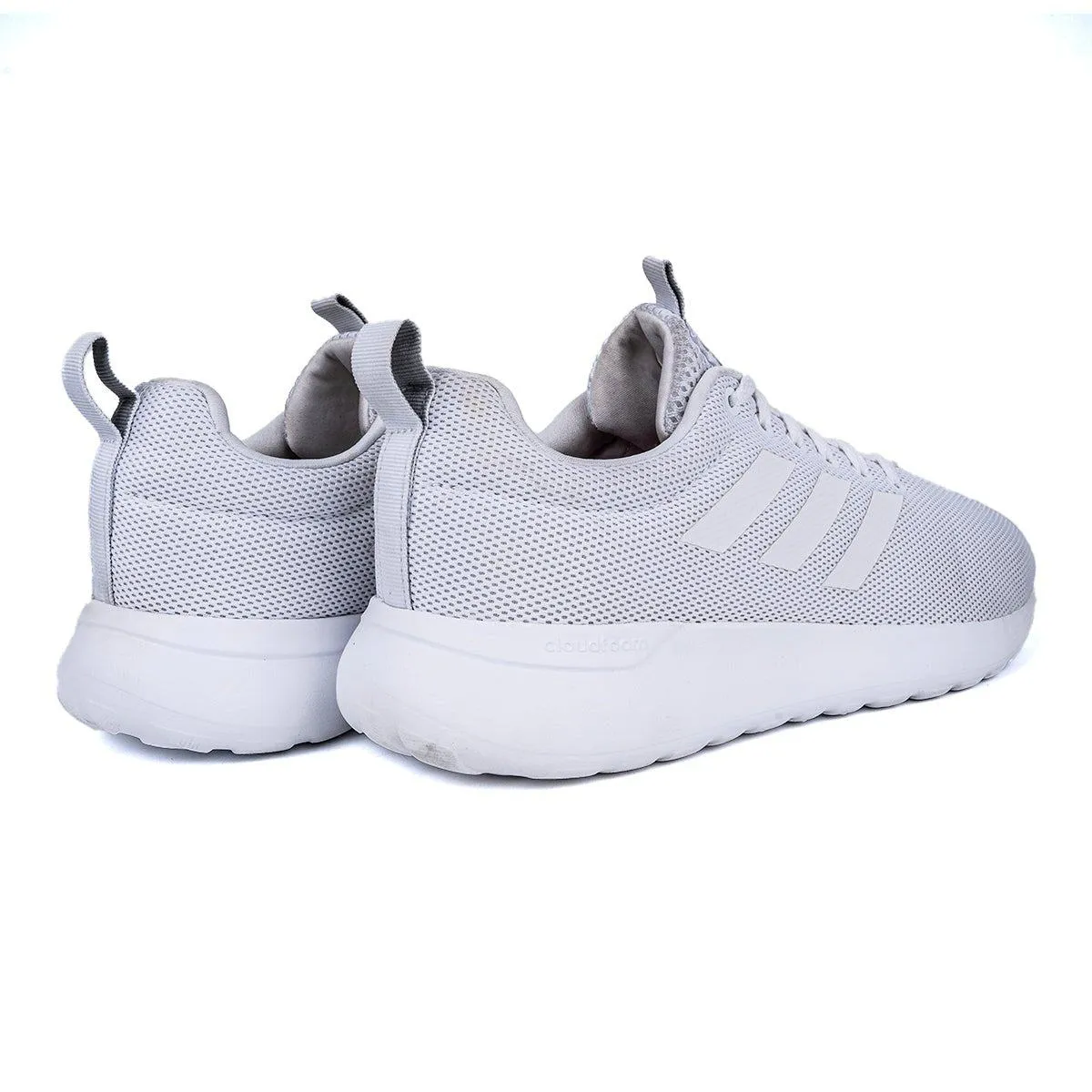 Adidas Lite Racer Sport Shoes Fabric White Colour For Men