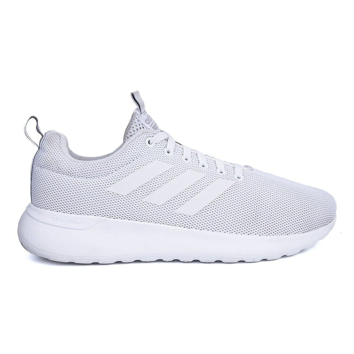 Adidas Lite Racer Sport Shoes Fabric White Colour For Men