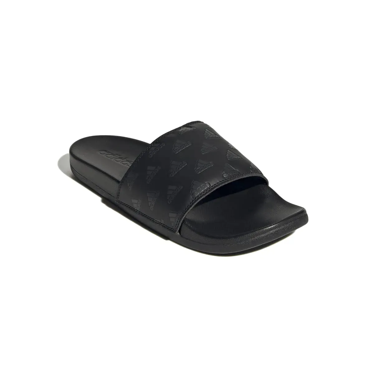 ADIDAS Men's Black Synthetic Sandals