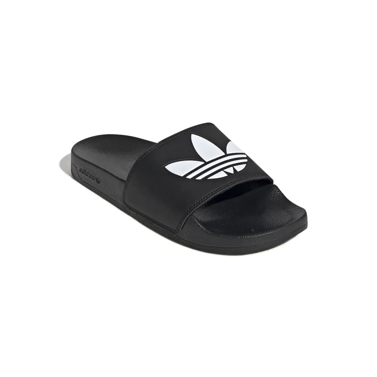 ADIDAS Men's Black/White Slide Sandals