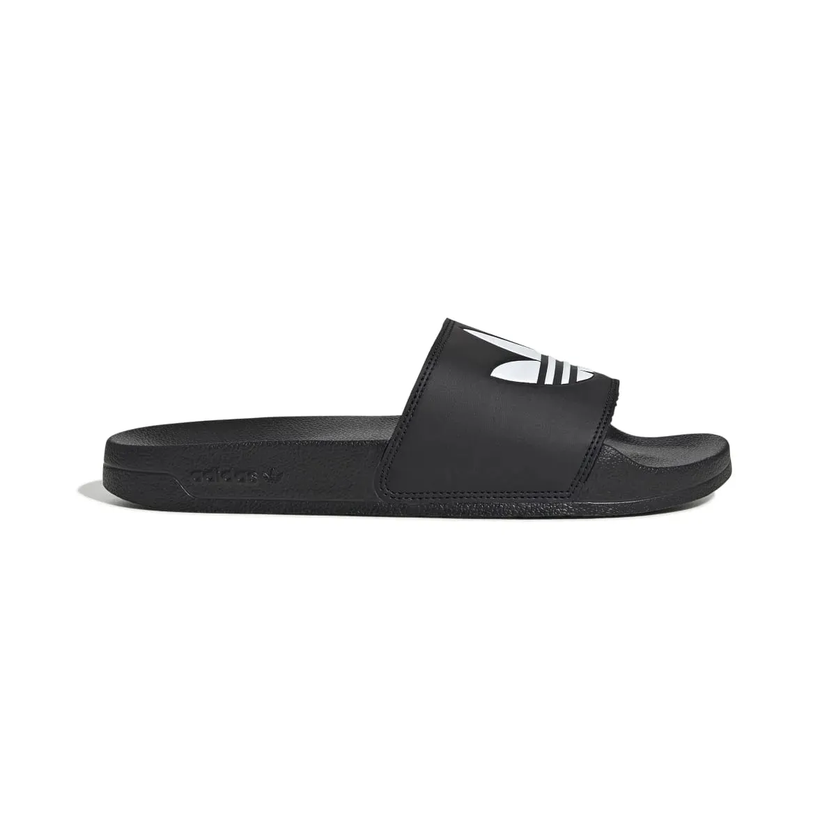 ADIDAS Men's Black/White Slide Sandals