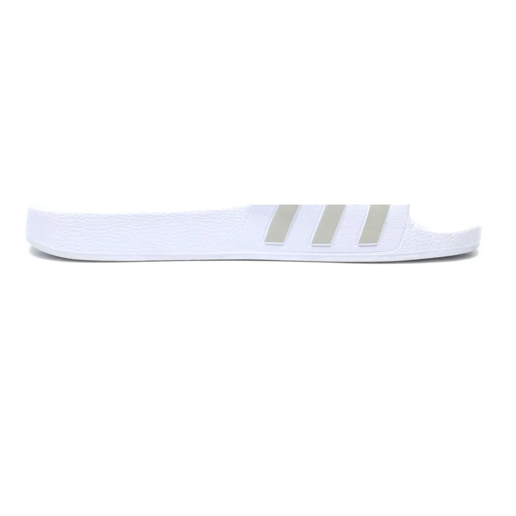 Adidas Sliders Rubber White Colour For Women