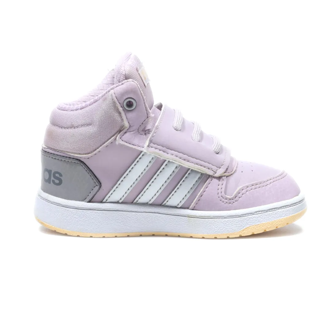 Adidas Sneakers Leather Purple Colour For Kids