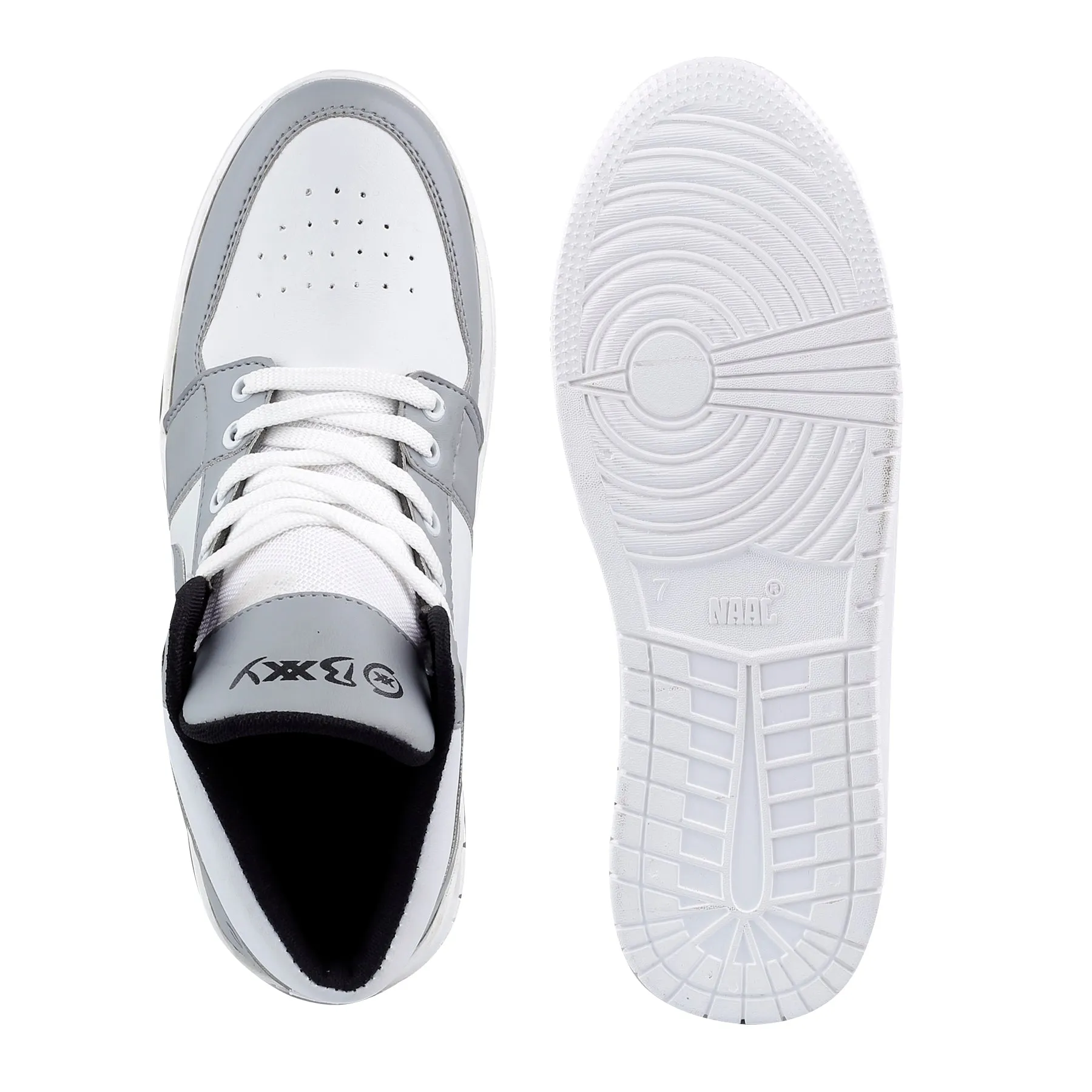 Bxxy's Comfortable Ankle Lace-up Casual Shoes for Men