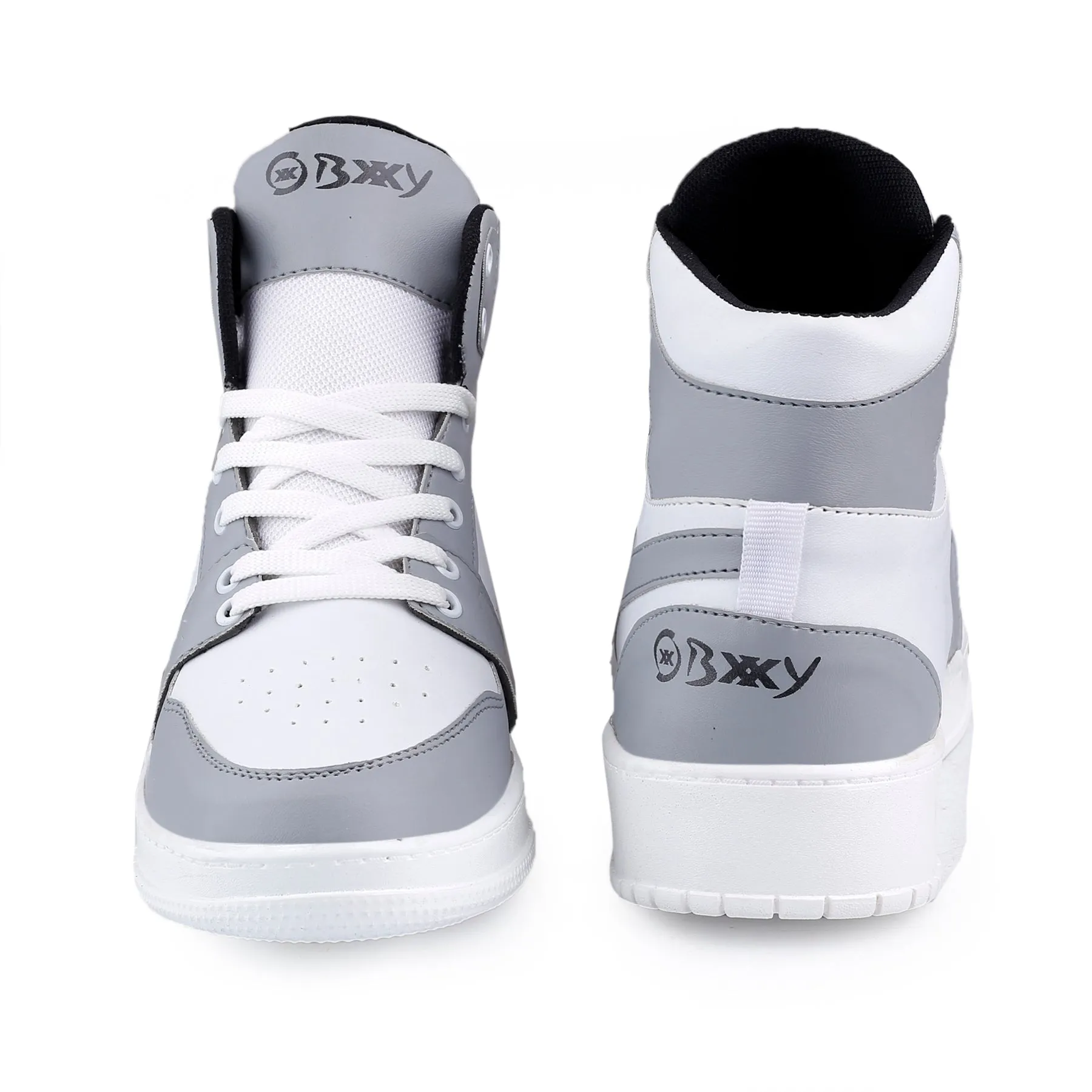 Bxxy's Comfortable Ankle Lace-up Casual Shoes for Men