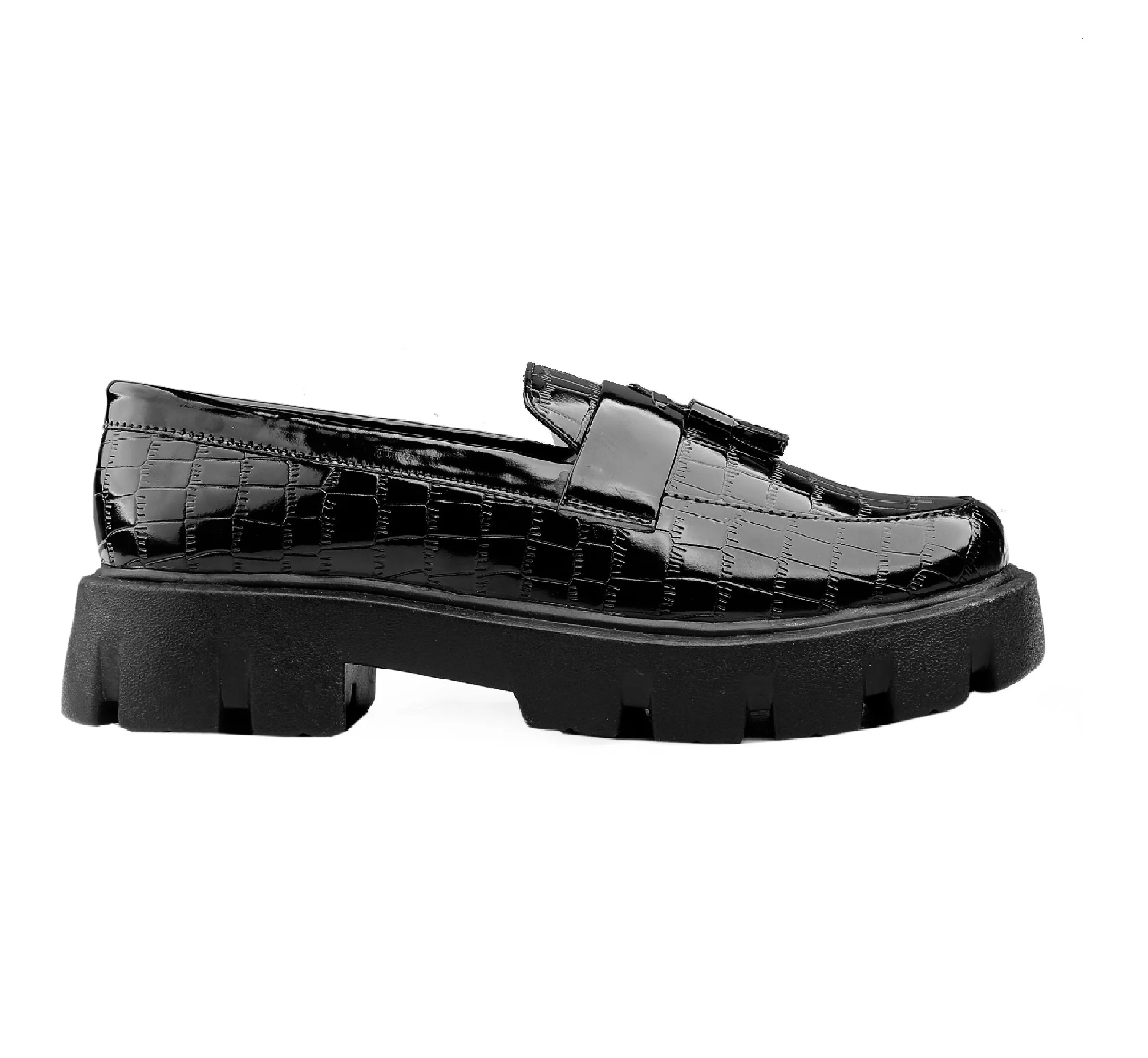 Bxxy's Faux Leather Slip-on Loafers