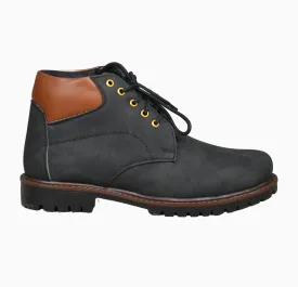 DyDron Black Wood Shoes