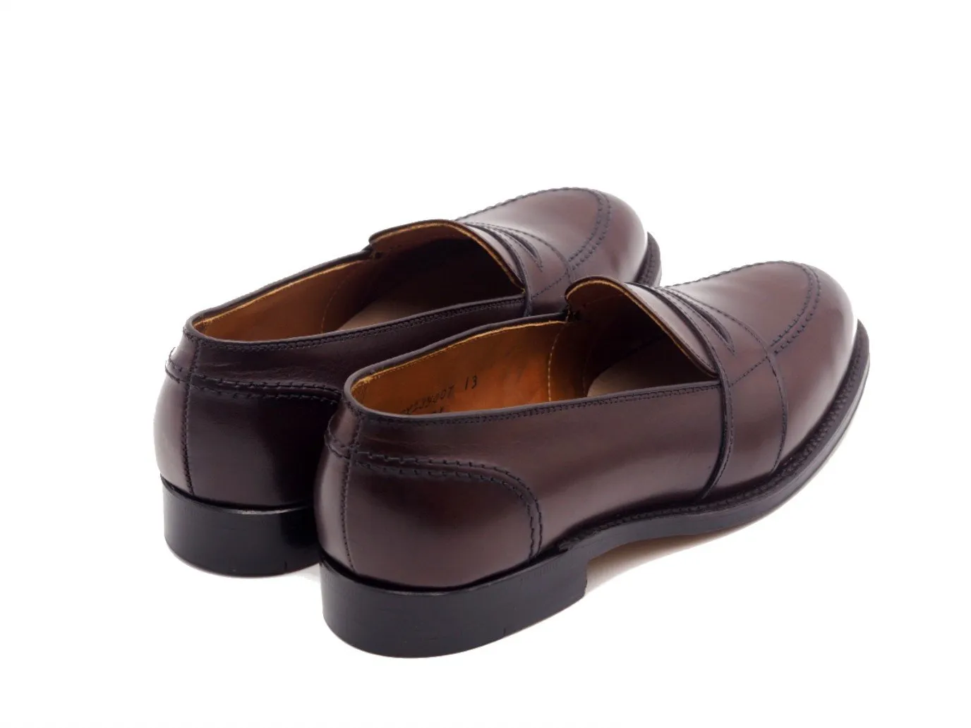 Full Strap Slip-On Dark Brown Calf