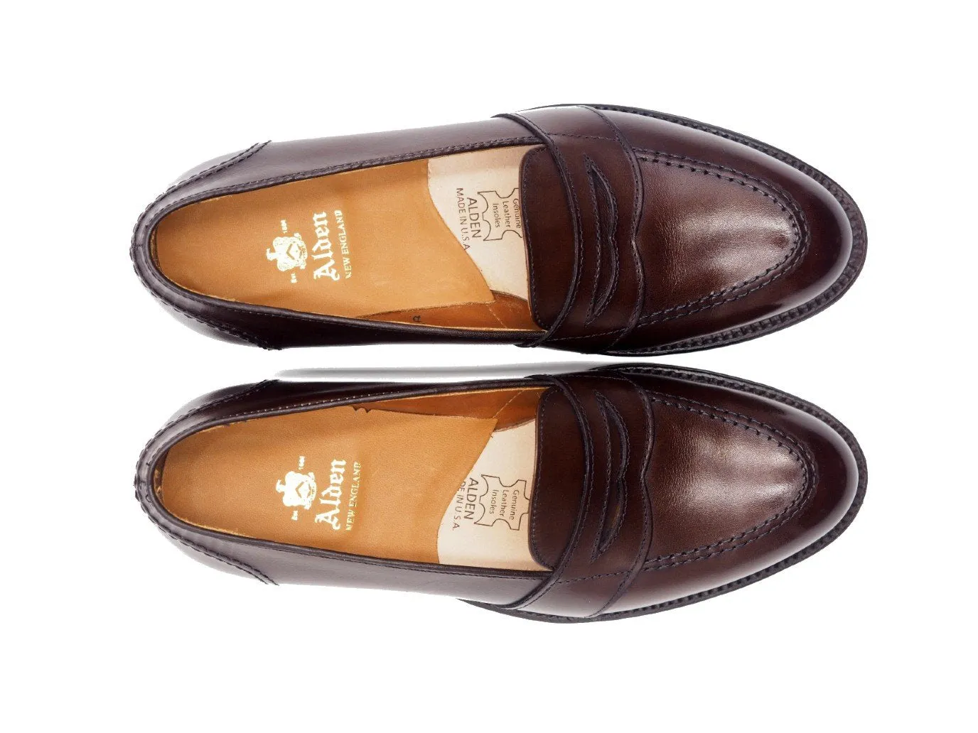 Full Strap Slip-On Dark Brown Calf