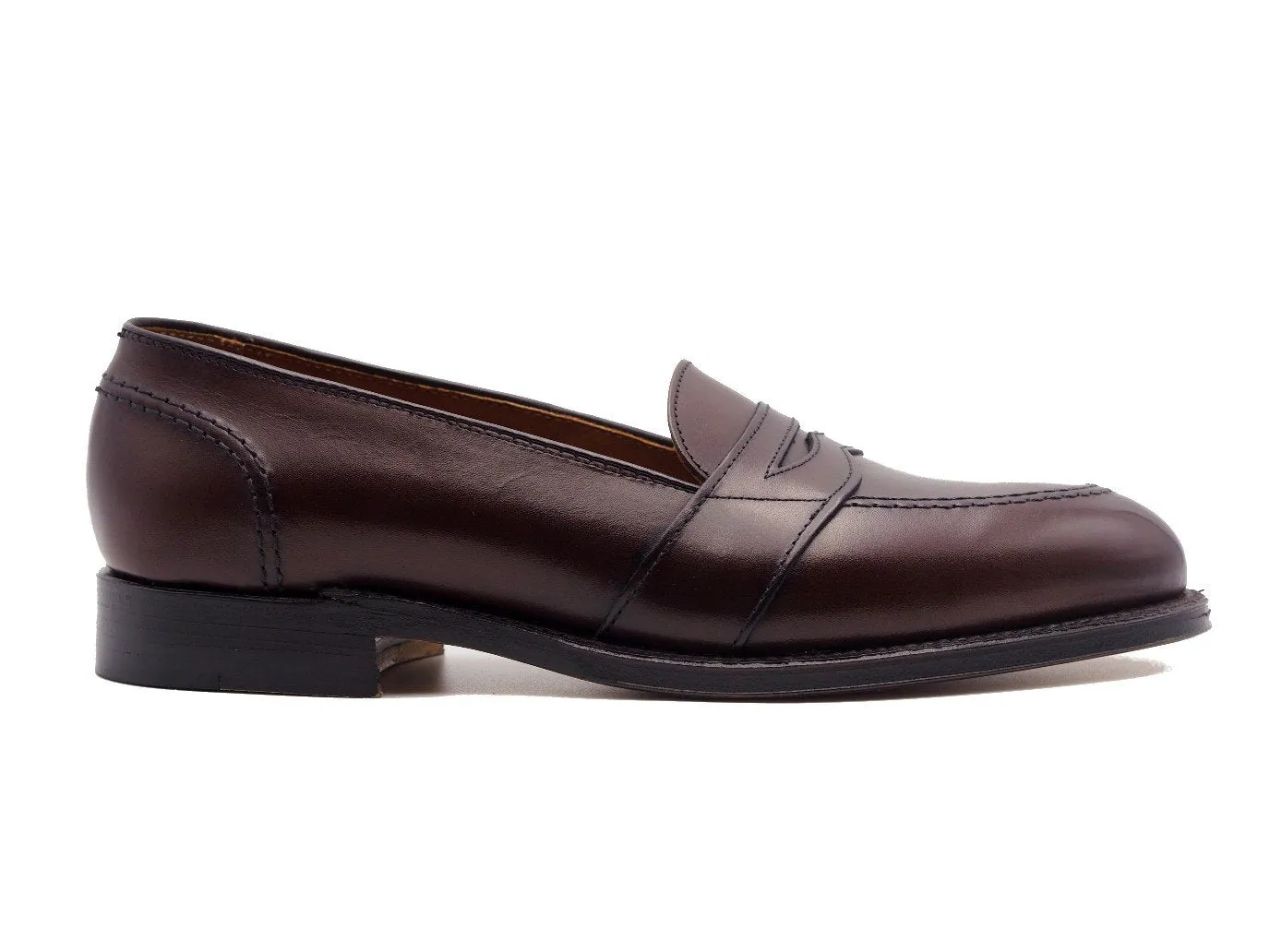 Full Strap Slip-On Dark Brown Calf