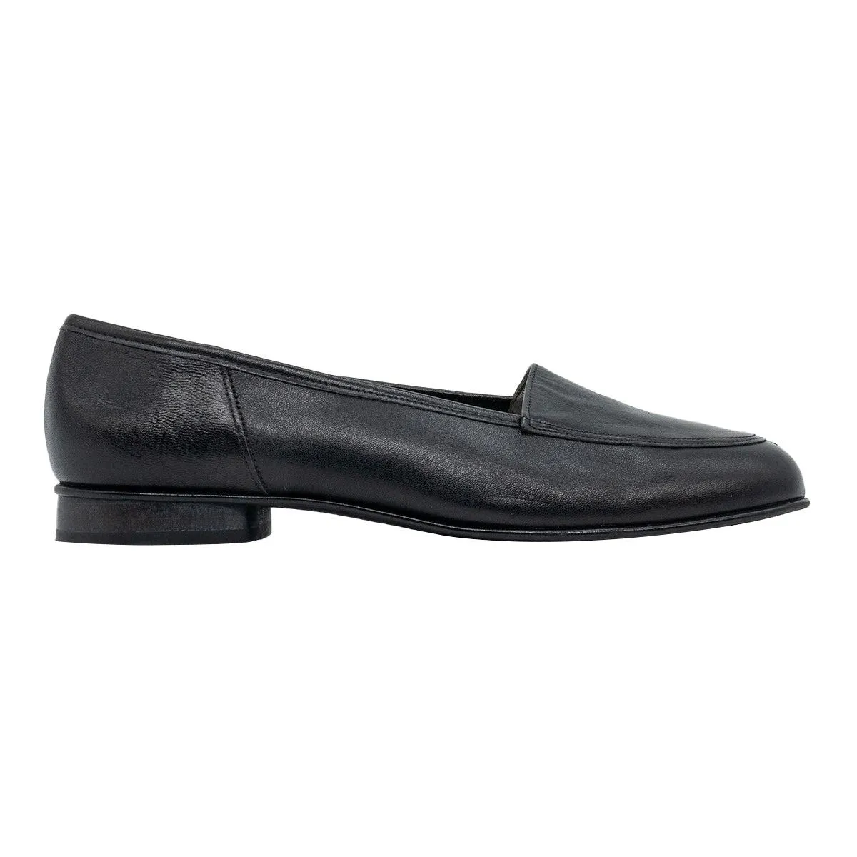 Gabor Fashion Slip On Loafers Leather Black Colour For Women