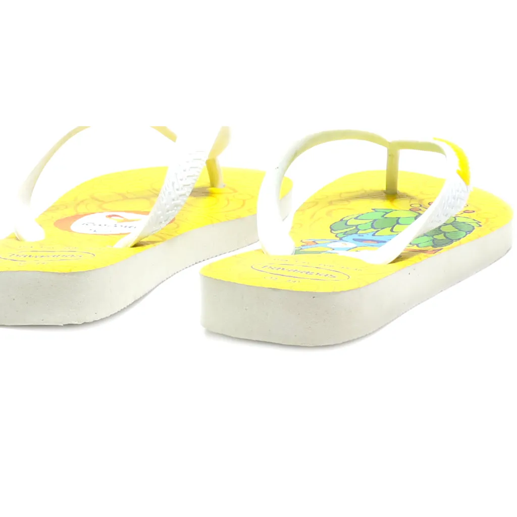 Havaianas Fantasy Flat Sandals Eva Green Colour For Kids