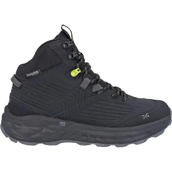 Hi-Tec 1070 Fuse Trek Mid Hiking Boots Mens - Black