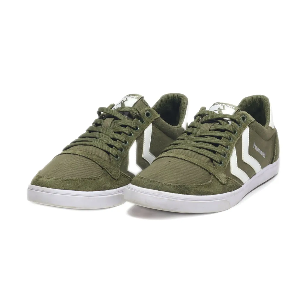 Hummel Low-Top Sneakers Canvas Green Colour For Women