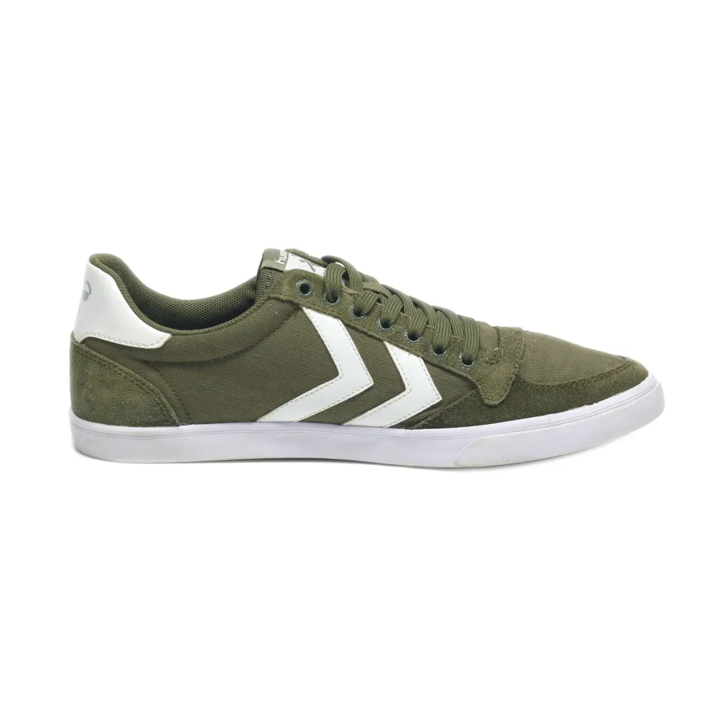 Hummel Low-Top Sneakers Canvas Green Colour For Women