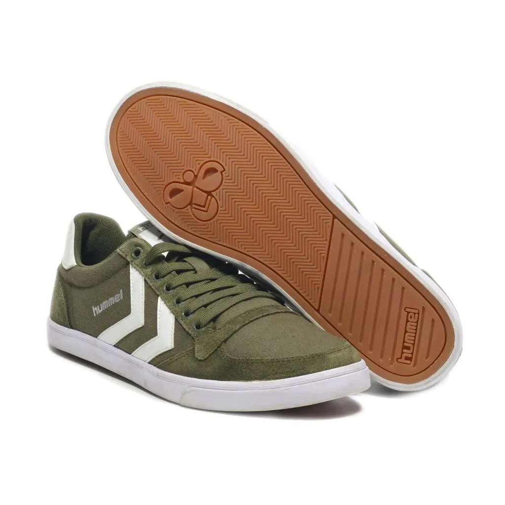 Hummel Low-Top Sneakers Canvas Green Colour For Women