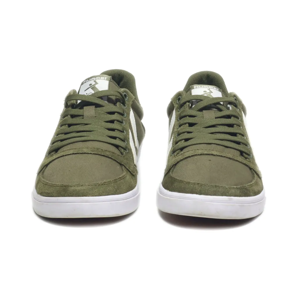 Hummel Low-Top Sneakers Canvas Green Colour For Women