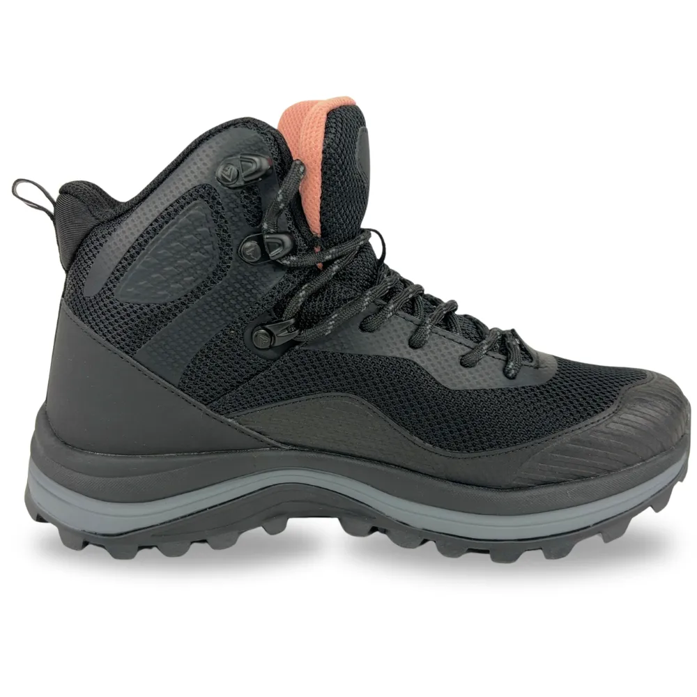 HUMTTO TrailFlex Black Women's Winter Hiking Boots