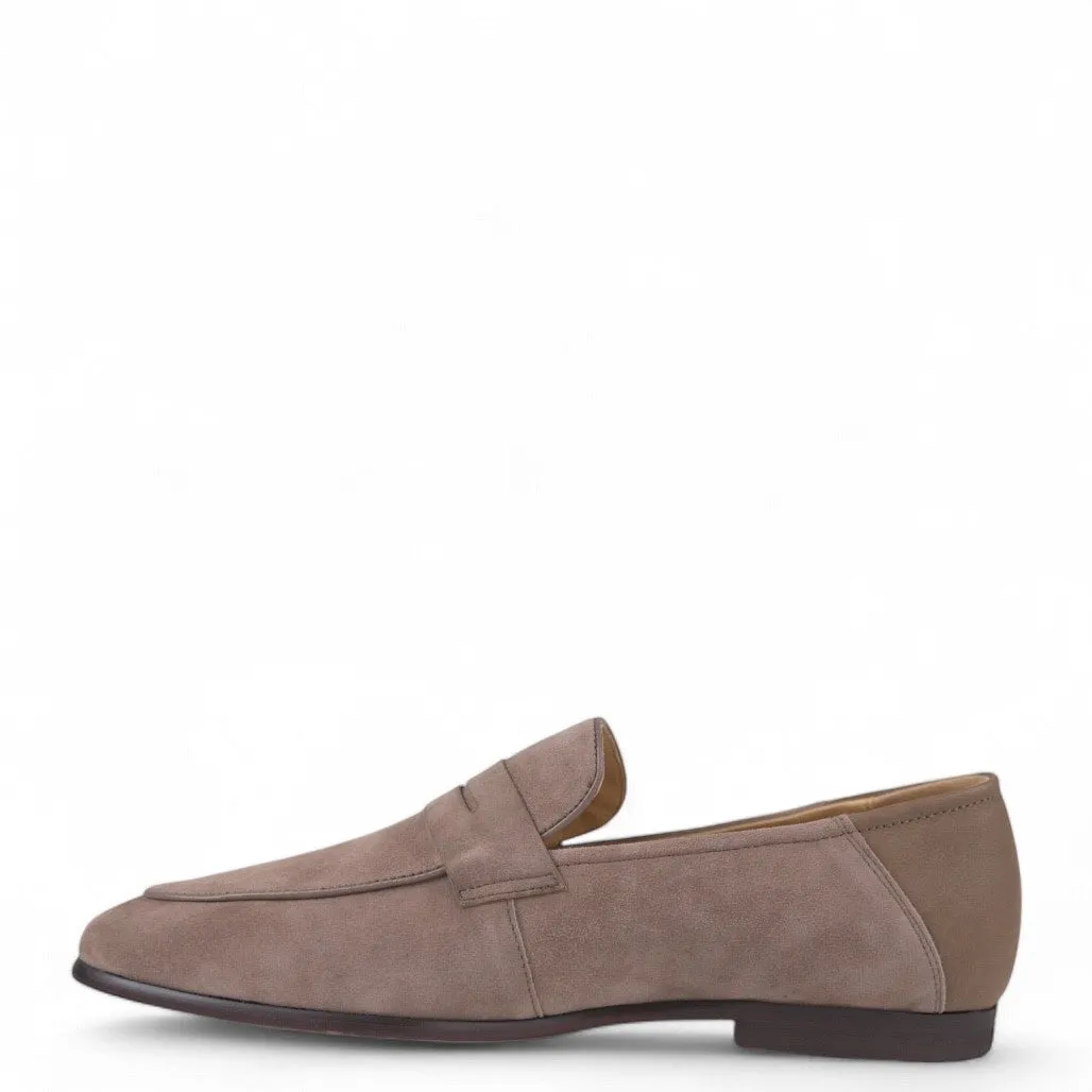 Jonas Taupe Suede Loafers