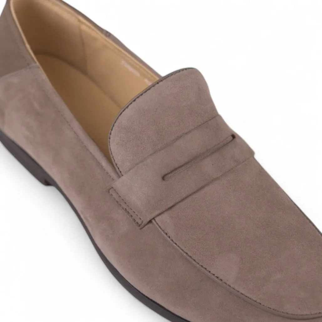 Jonas Taupe Suede Loafers