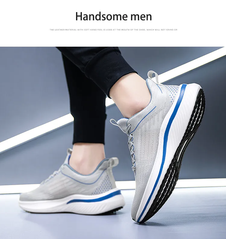 Men's and Women's Running Shoes Walking Sports Mesh Breathable Comfortable Lightweight Fashion Sneakers