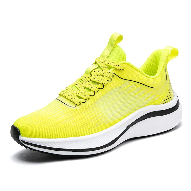 Men's and Women's Running Shoes Walking Sports Mesh Breathable Comfortable Lightweight Fashion Sneakers