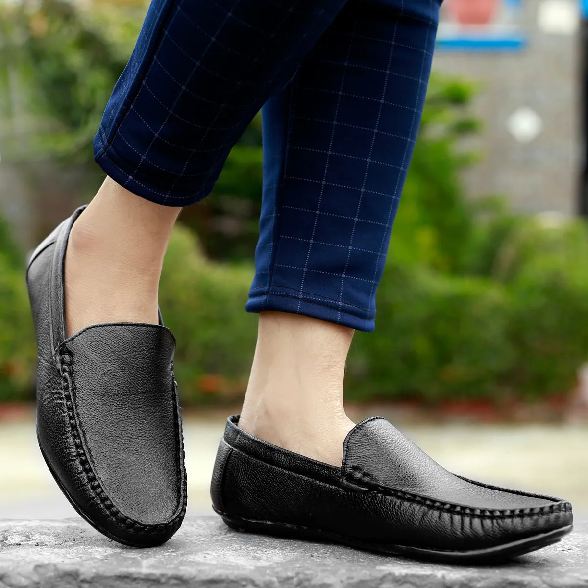 Men's Faux Leather Casual Stylish Loafers for all Seasons