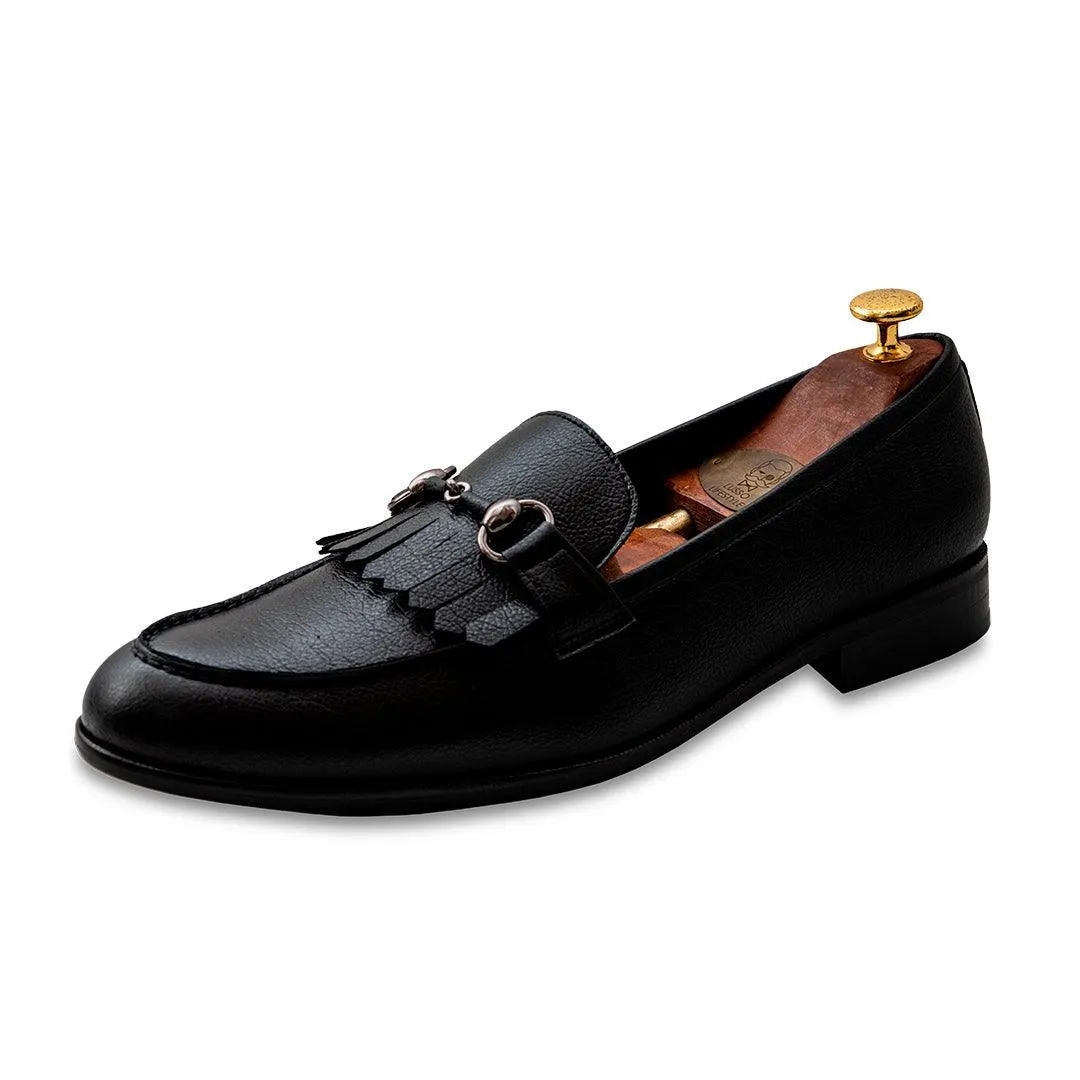 MONTLE - BLACK HORSEBIT SLIP-ON