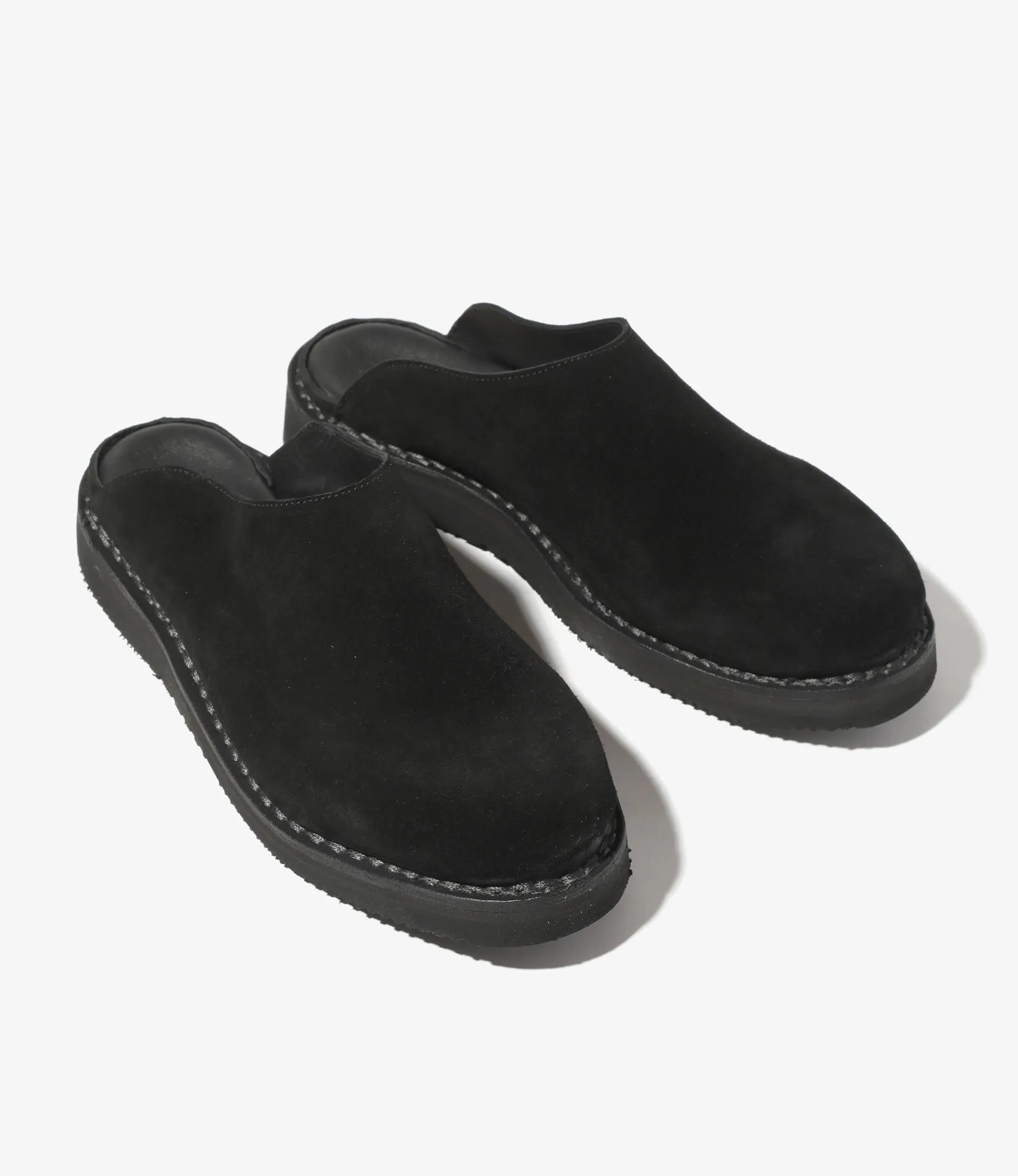 Mountain Slip-In – Black Suede