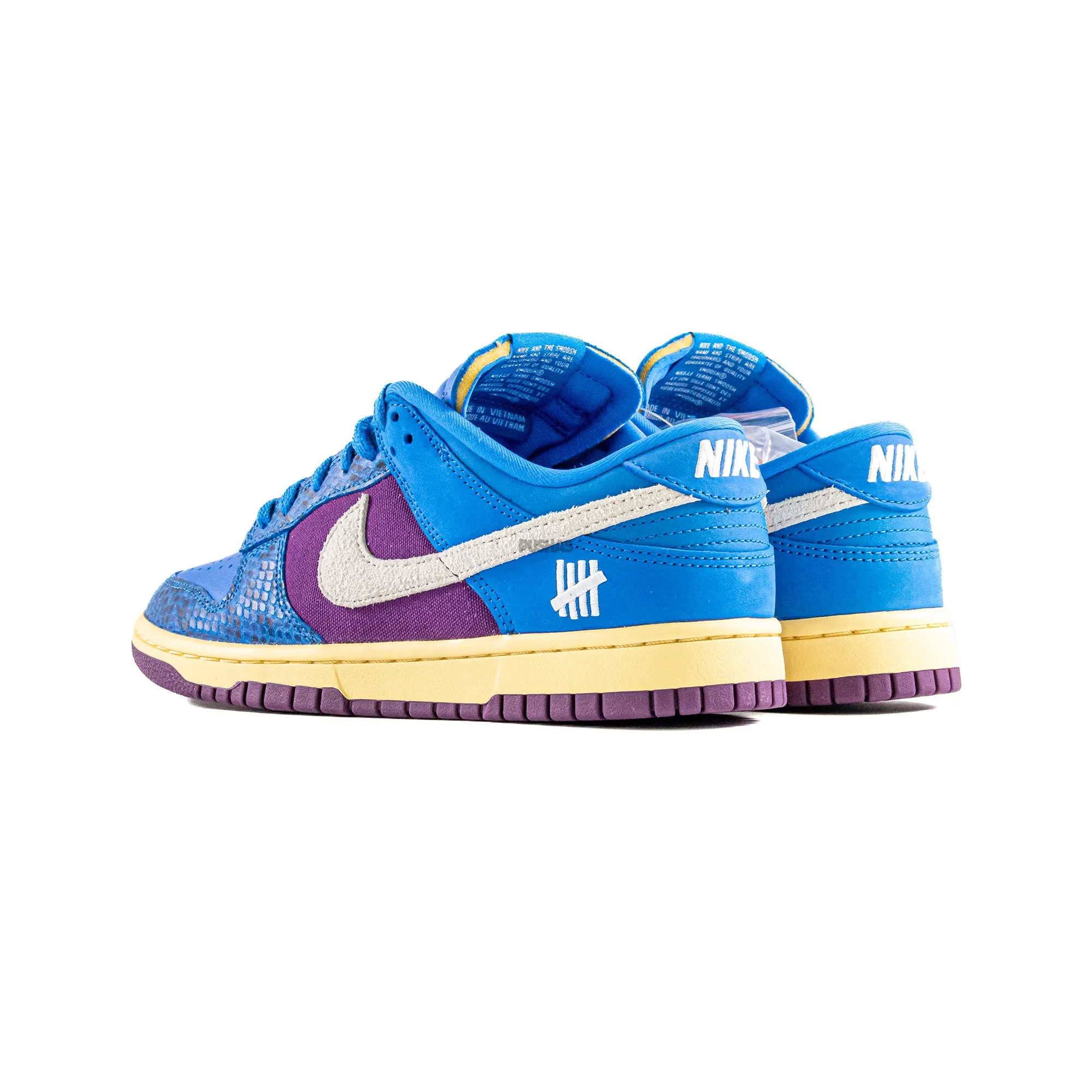 Nike Dunk Low 'Undefeated 5 On It Dunk vs. AF1' (2021)