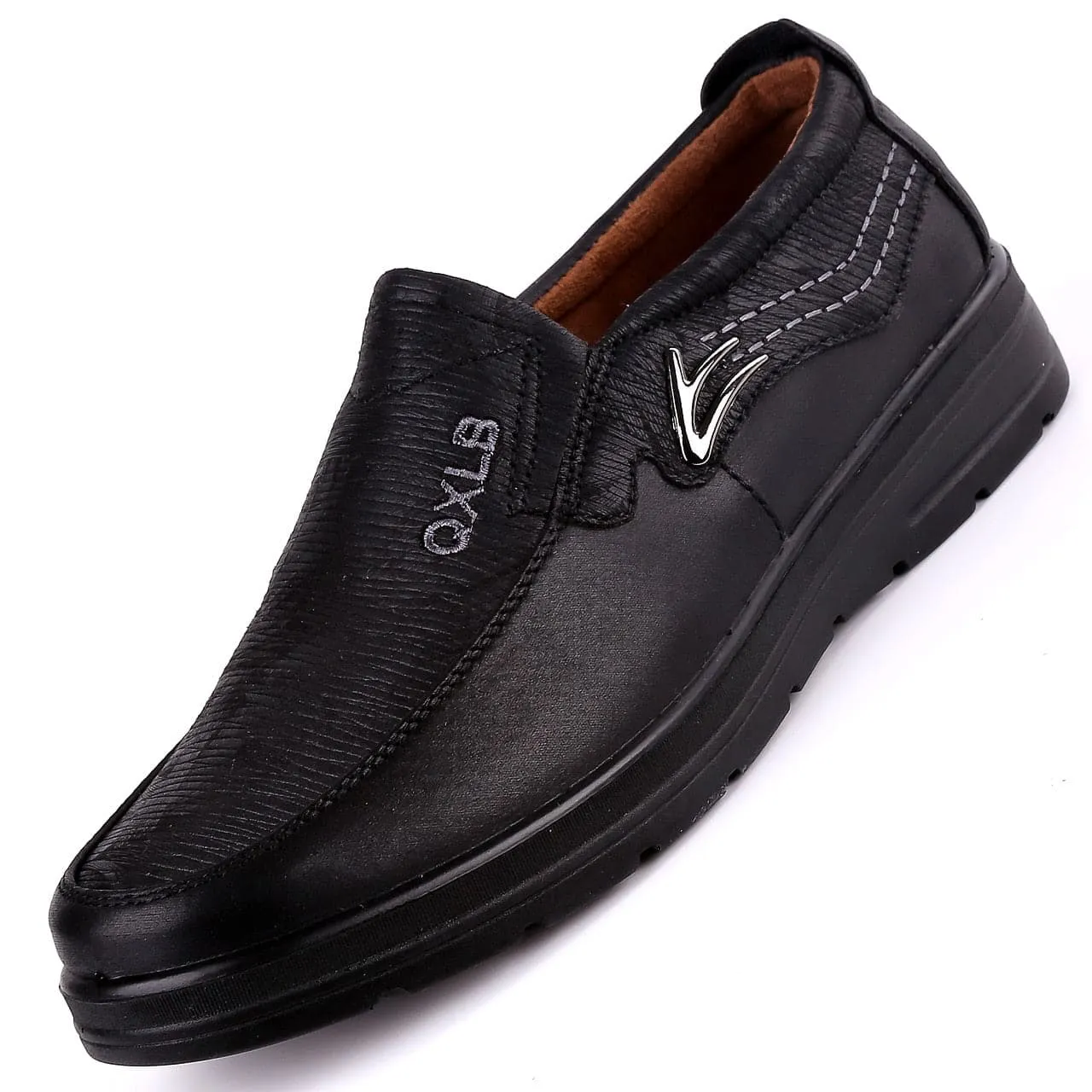 Upscale Men Casual Shoes Fashion Leather Shoes