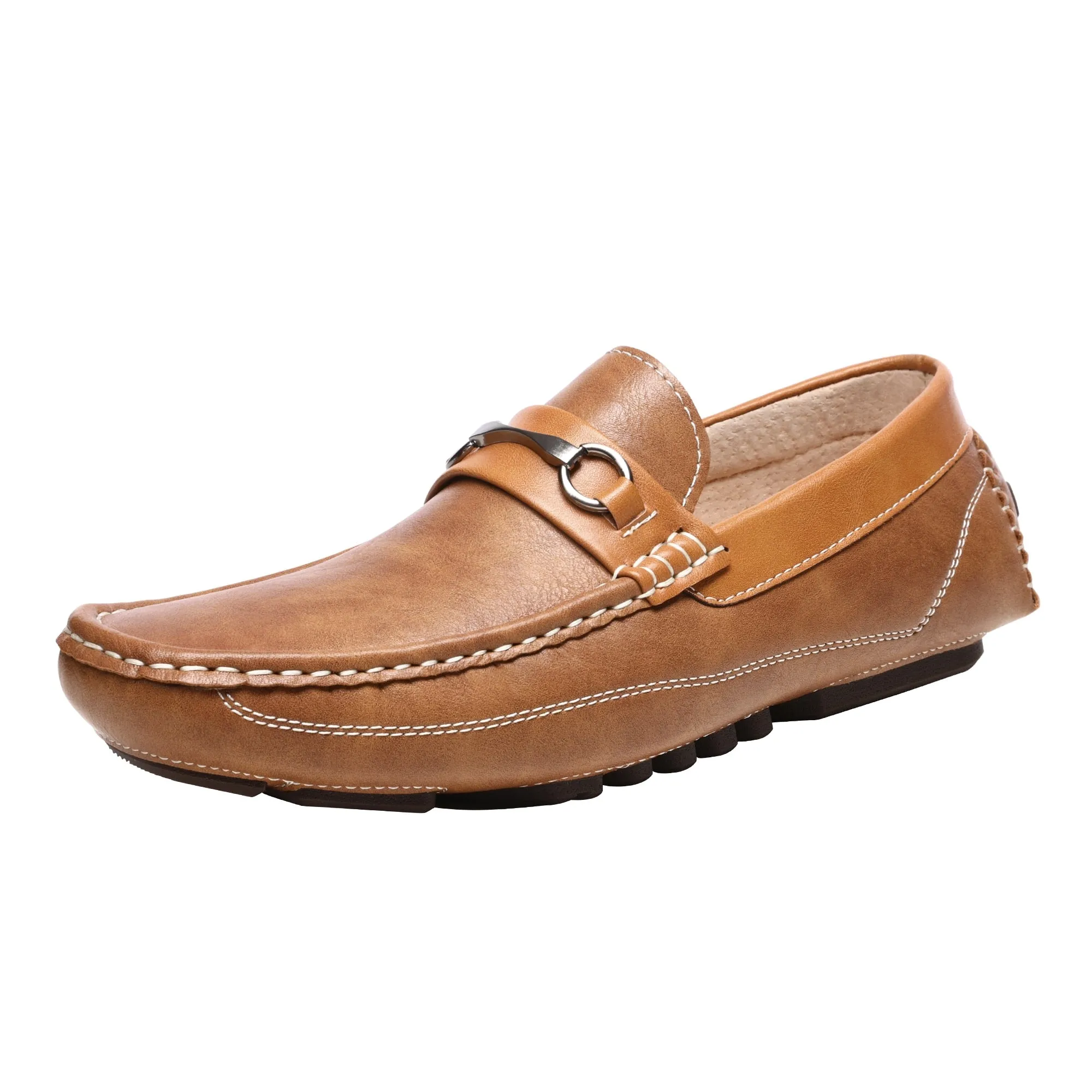 West Louis™ Executive Leather Formal Slip-on Mocassins