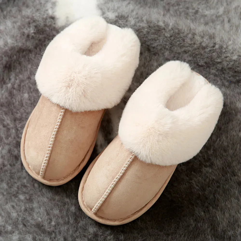 Winter 2024 Women's Plush Indoor Slippers, Soft, Warm, High-Quality, Cozy Style