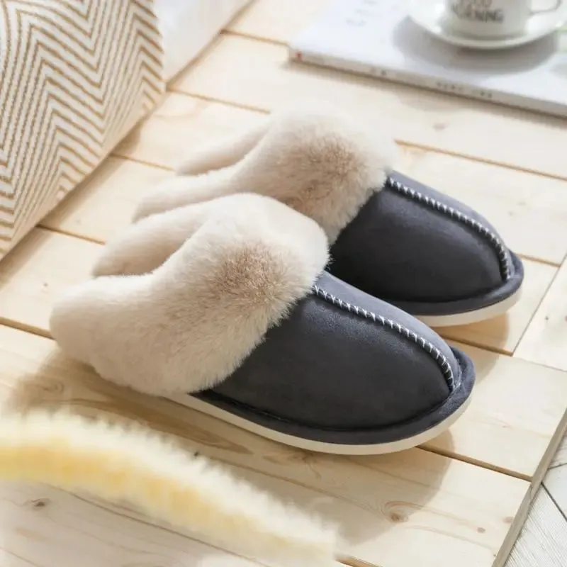 Winter 2024 Women's Plush Indoor Slippers, Soft, Warm, High-Quality, Cozy Style