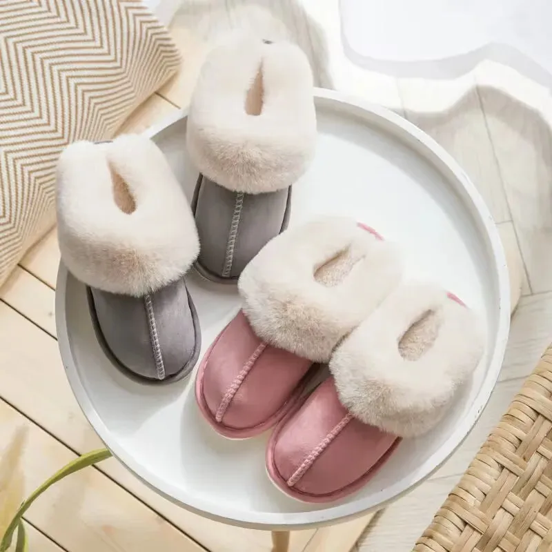 Winter 2024 Women's Plush Indoor Slippers, Soft, Warm, High-Quality, Cozy Style