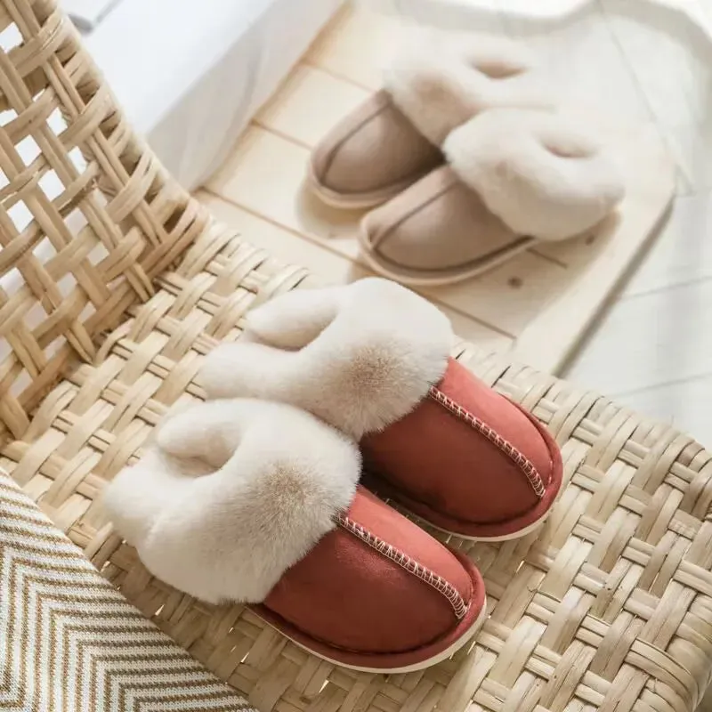 Winter 2024 Women's Plush Indoor Slippers, Soft, Warm, High-Quality, Cozy Style