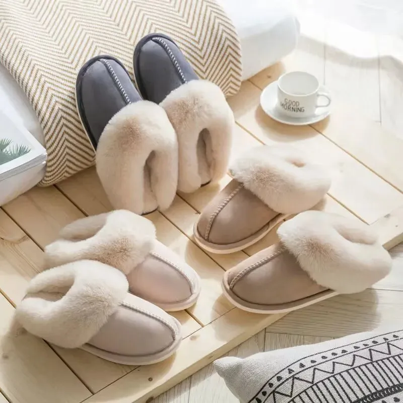 Winter 2024 Women's Plush Indoor Slippers, Soft, Warm, High-Quality, Cozy Style