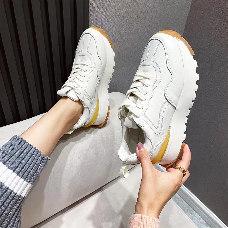 Women Mesh Breathable Casual Sports Shoes Korean Style Trendy Shoes