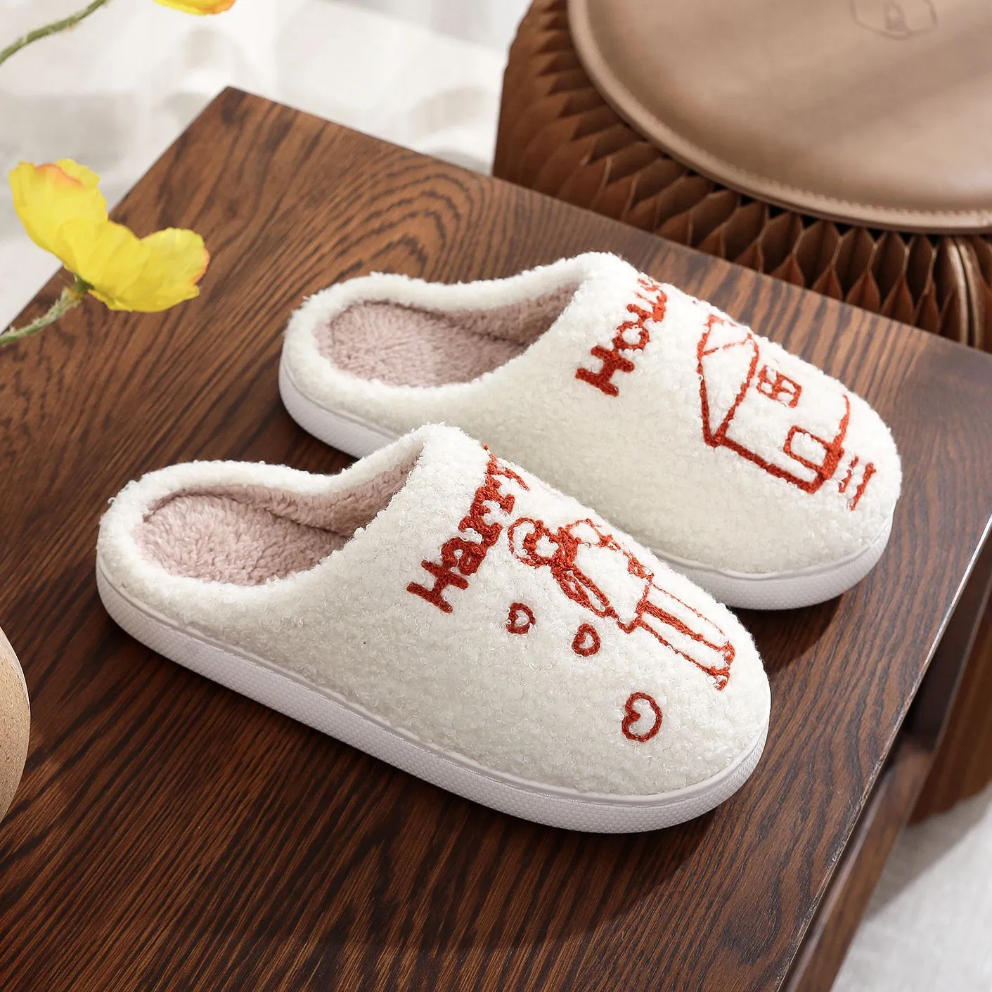 Women's Warm and Soft Cotton Slippers